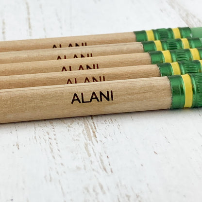 Personalized Ticonderoga Pencil Set
