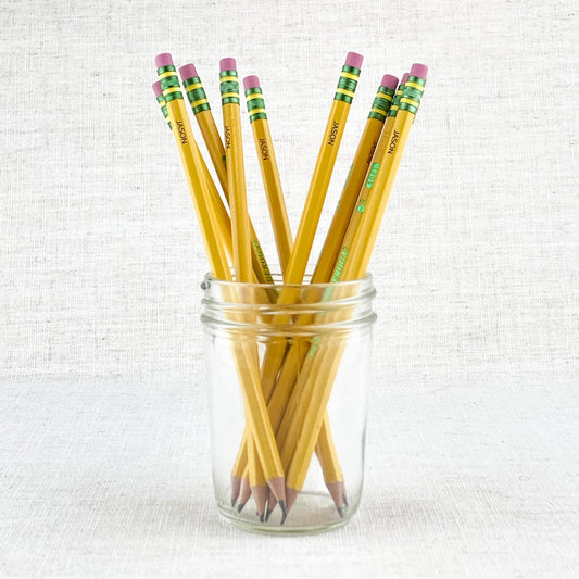 Personalized Ticonderoga Pencil Set